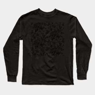 Toile, Black Roses Long Sleeve T-Shirt